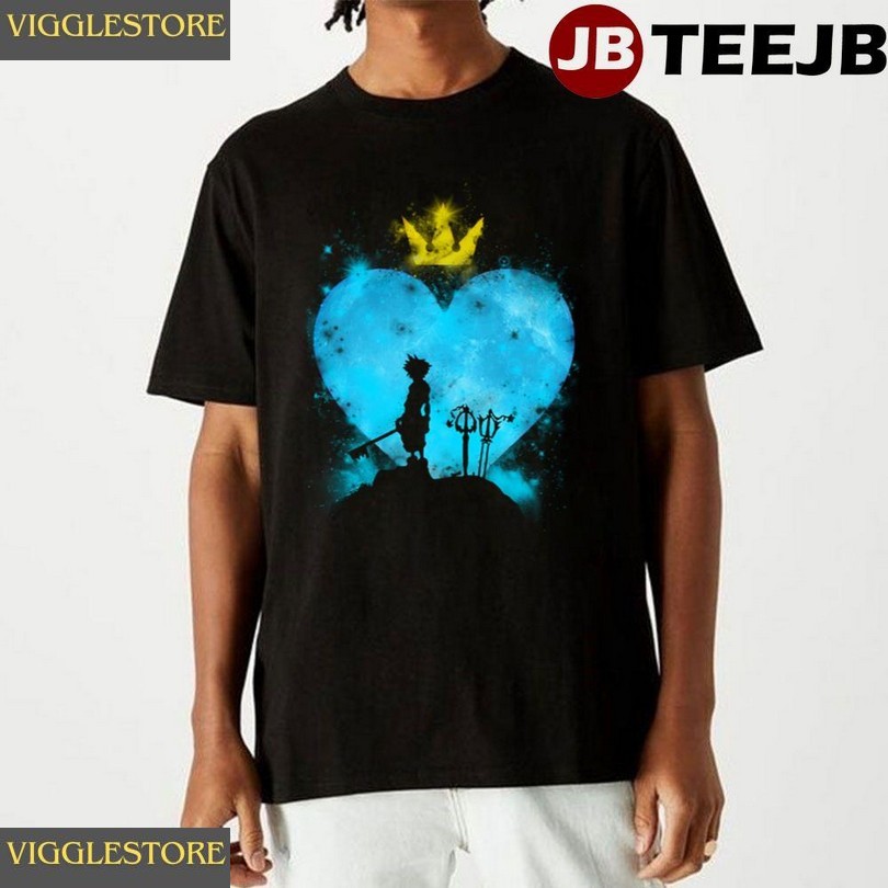 Blue Style Kingdom Hearts Unisex T-shirt Limited Shirt