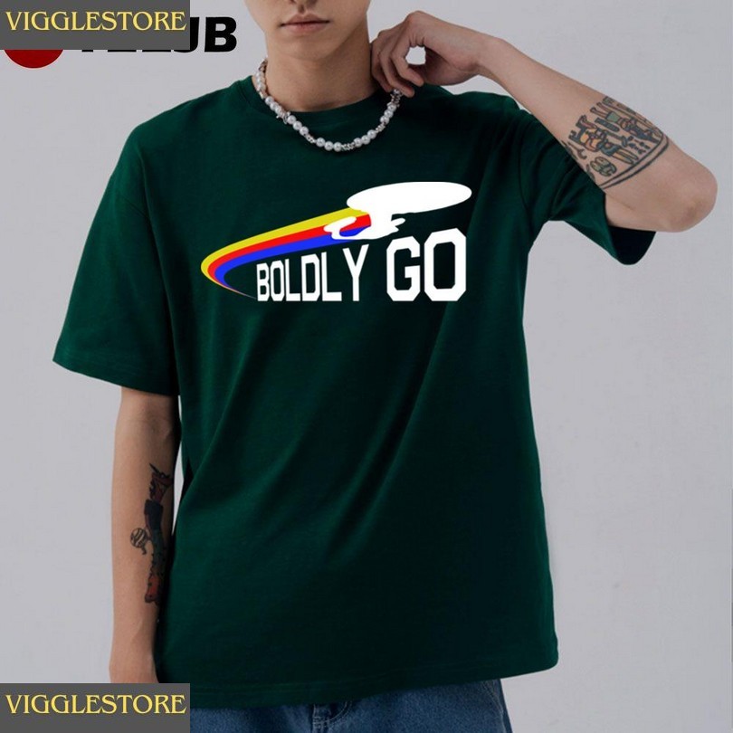 Boldly Go Star Trek Unisex T-shirt Limited Shirt