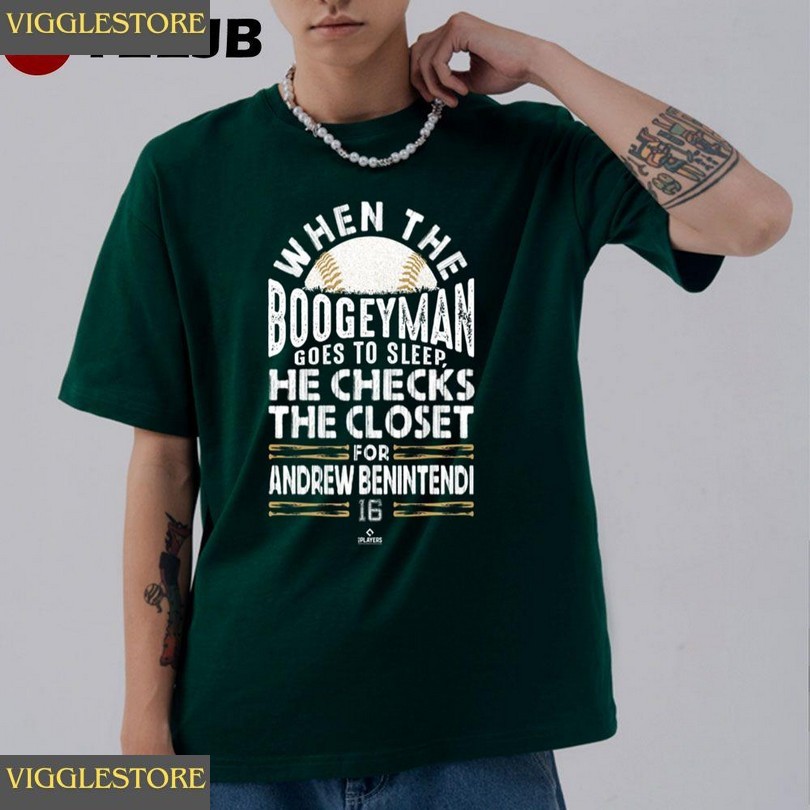 Boogeyman Checks Closet For Andrew Benintendi Baseball Unisex T-shirt