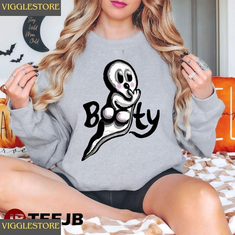 Booty Cute Lazy Halloween Costume Casper Unisex T-shirt