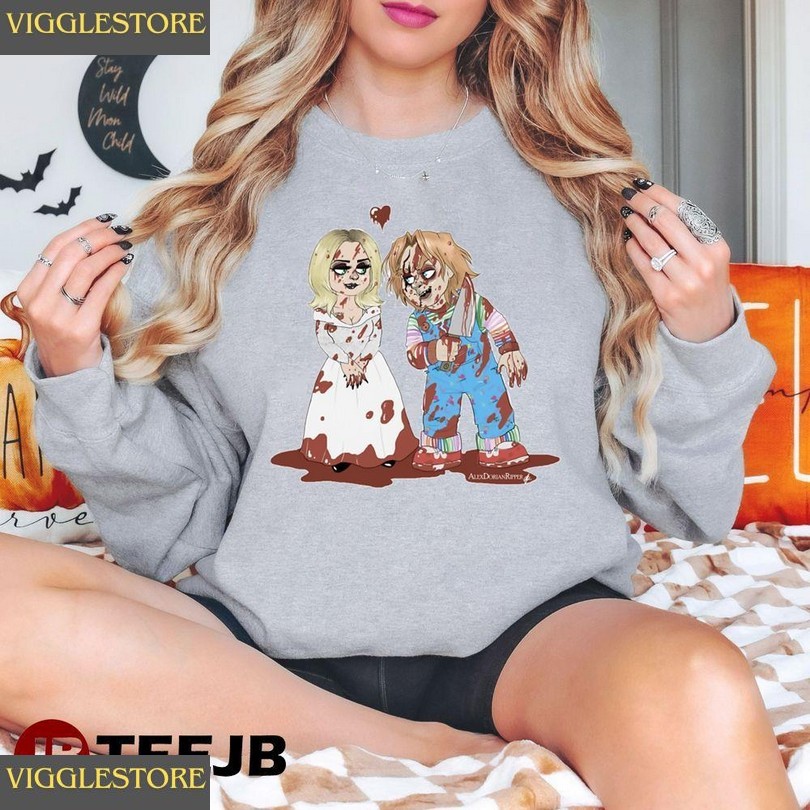 Bride Of Chucky Tiffany Halloween Unisex Sweatshirt Shirt Bride Of Chucky Tiffany Halloween Unisex Sweatshirt Shirt