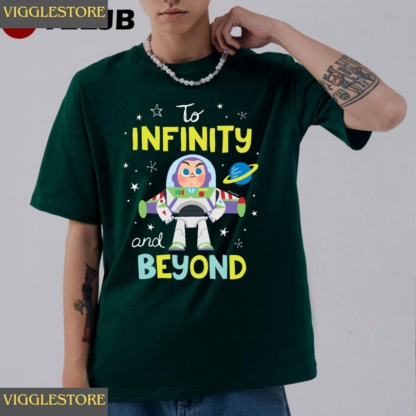 Buzz Lightyear Cartoon To Infinity And Beyond Unisex T-shirt