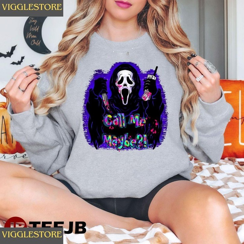 Call Me Maybe Ghostface Halloween Unisex T-shirt