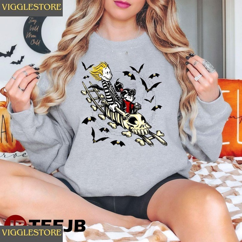 Calvydia And Beetlehobbes Happy Halloween Unisex Sweatshirt