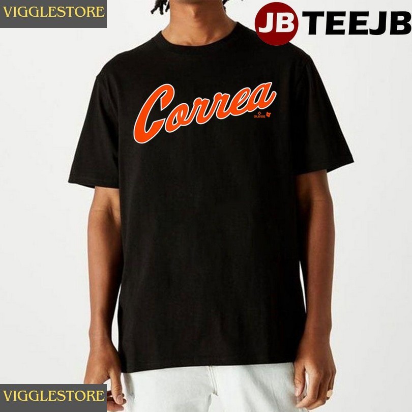 Carlos Correa Script New York Baseball Unisex T-shirt Shirt