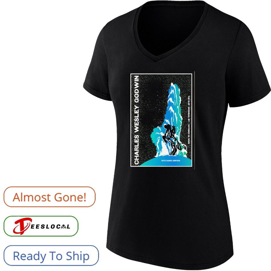 Charles Wesley Godwin Oct 18th 2025 The Elm Bozeman MT poster shirt Charles Wesley Godwin Oct 18th 2025 The Elm Bozeman MT poster shirt