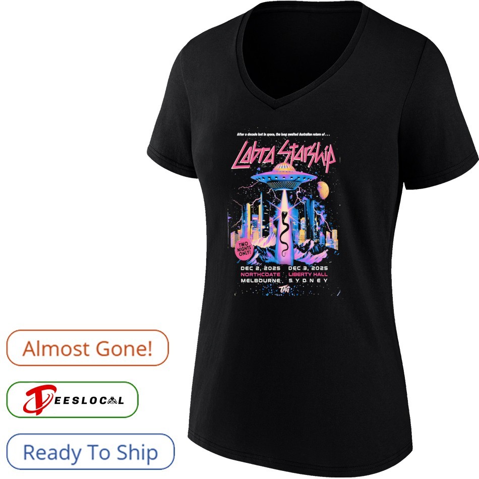 Cobra Starship Northcote Melbourne Dec 2nd 2025 poster shirt Cobra Starship Northcote Melbourne Dec 2nd 2025 poster shirt