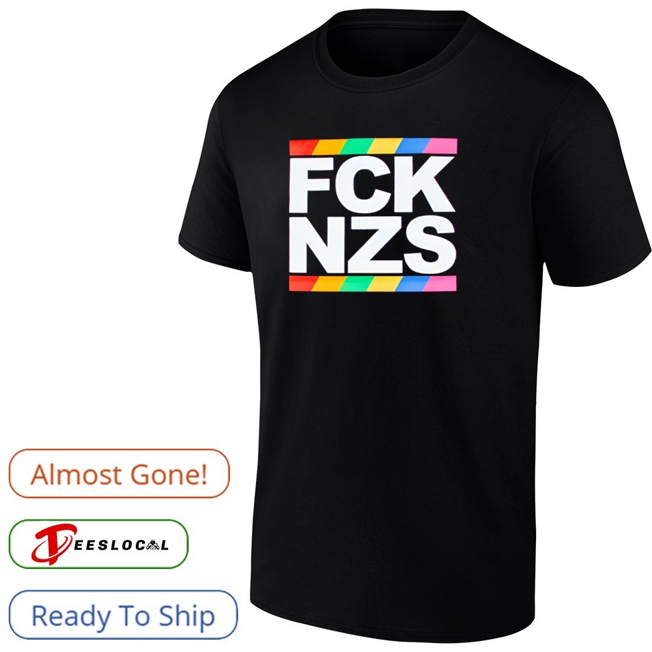 Fck nzs pride logo shirt