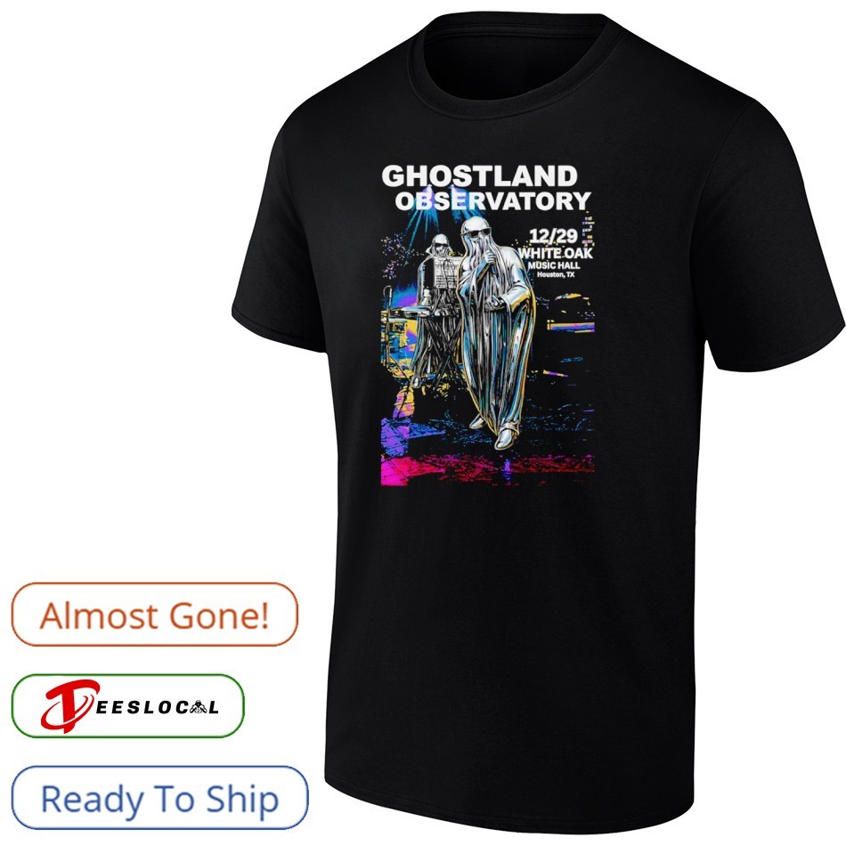 Ghostland Observatory White Oak Music Hall Houston TX December 29 2025 Poster Shirt