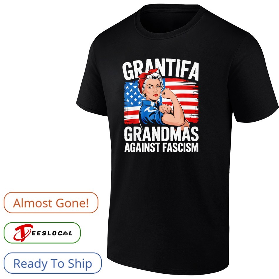 Grantifa Grandmas Against Fascism Flag Resist No Kings shirt Grantifa Grandmas Against Fascism Flag Resist No Kings shirt