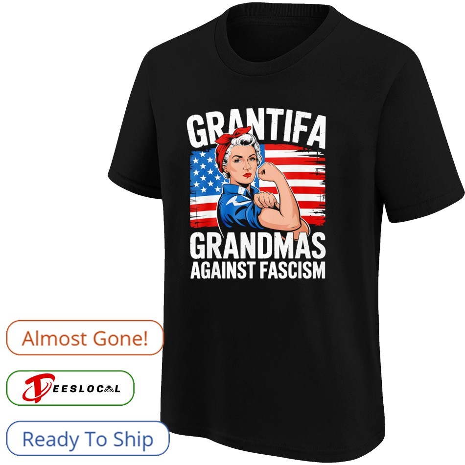 Grantifa Grandmas Against Fascism Flag Resist No Kings shirt Grantifa Grandmas Against Fascism Flag Resist No Kings shirt