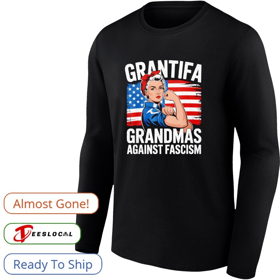 Grantifa Grandmas Against Fascism Flag Resist No Kings shirt Grantifa Grandmas Against Fascism Flag Resist No Kings shirt
