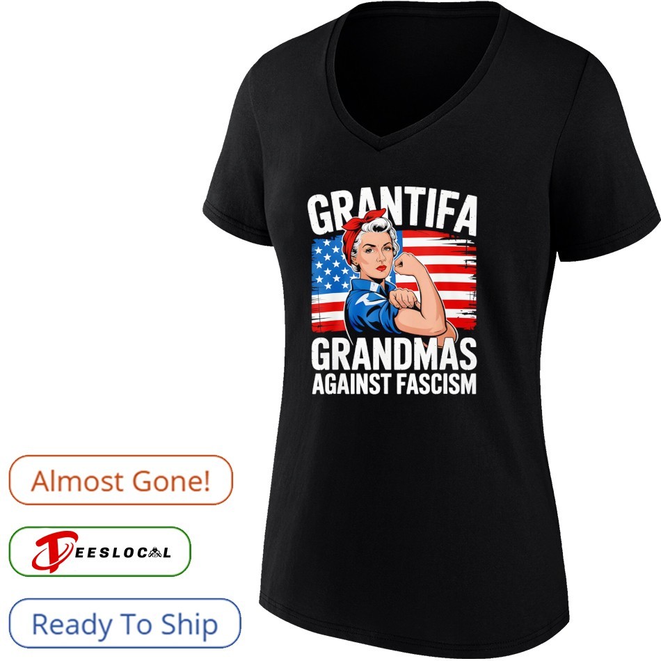 Grantifa Grandmas Against Fascism Flag Resist No Kings shirt Grantifa Grandmas Against Fascism Flag Resist No Kings shirt