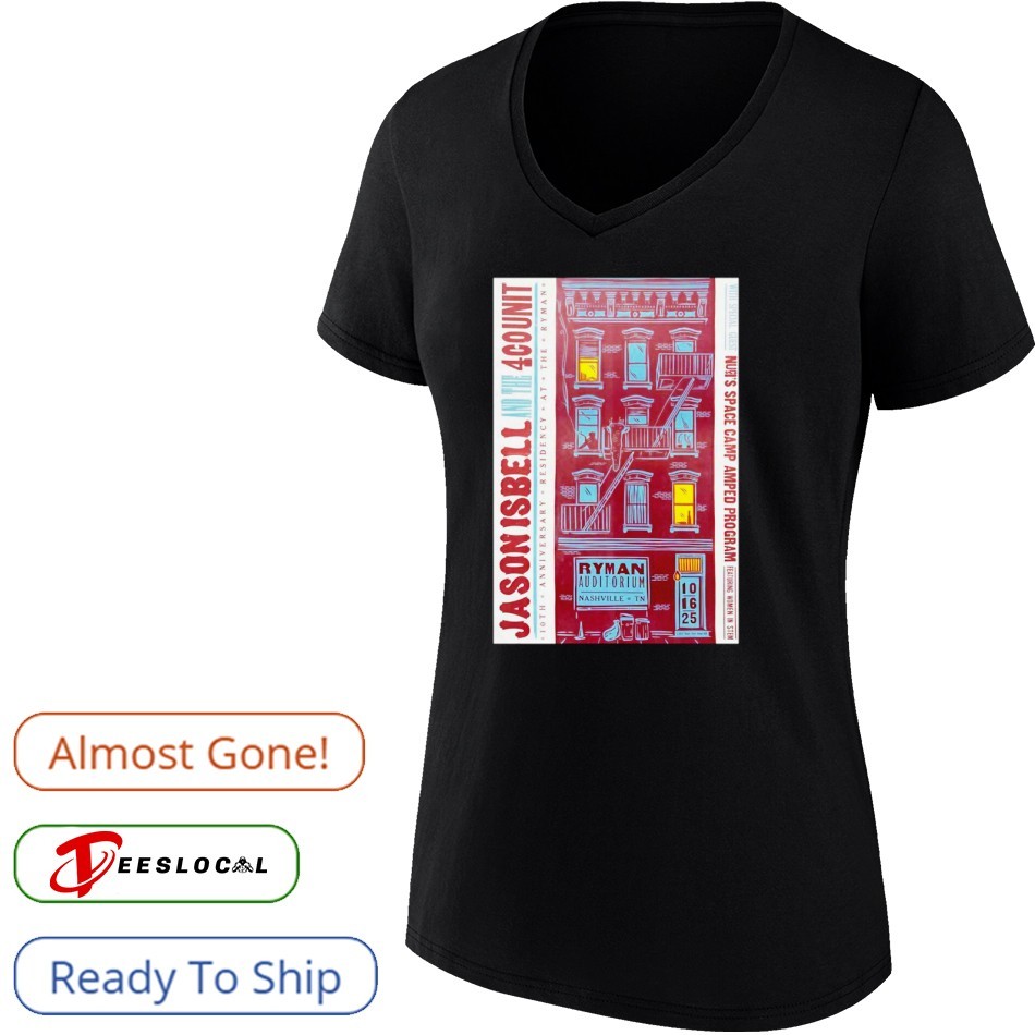 Jason Isbell And The 400 Unit 10 16 2025 Nashville Shirt Jason Isbell And The 400 Unit 10 16 2025 Nashville Shirt
