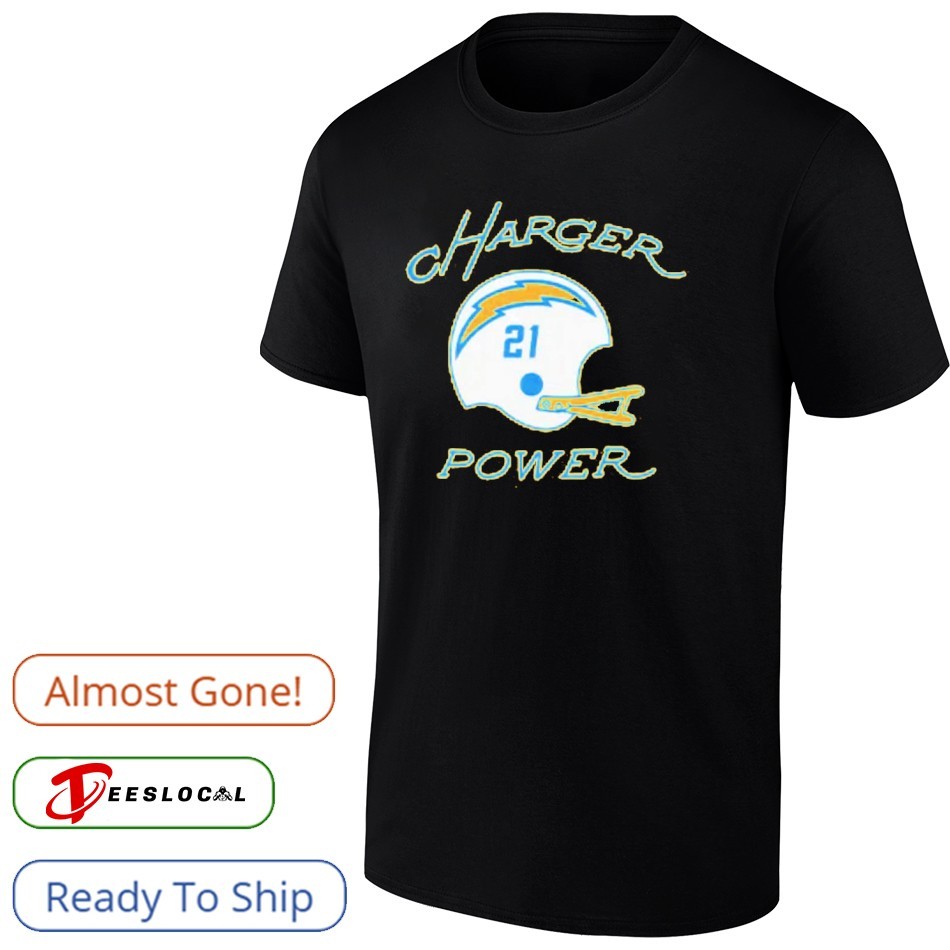 Los Angeles Chargers Charger Power Football Shirt Los Angeles Chargers Charger Power Football Shirt