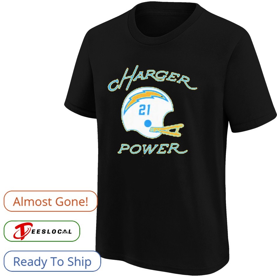 Los Angeles Chargers Charger Power Football Shirt Los Angeles Chargers Charger Power Football Shirt