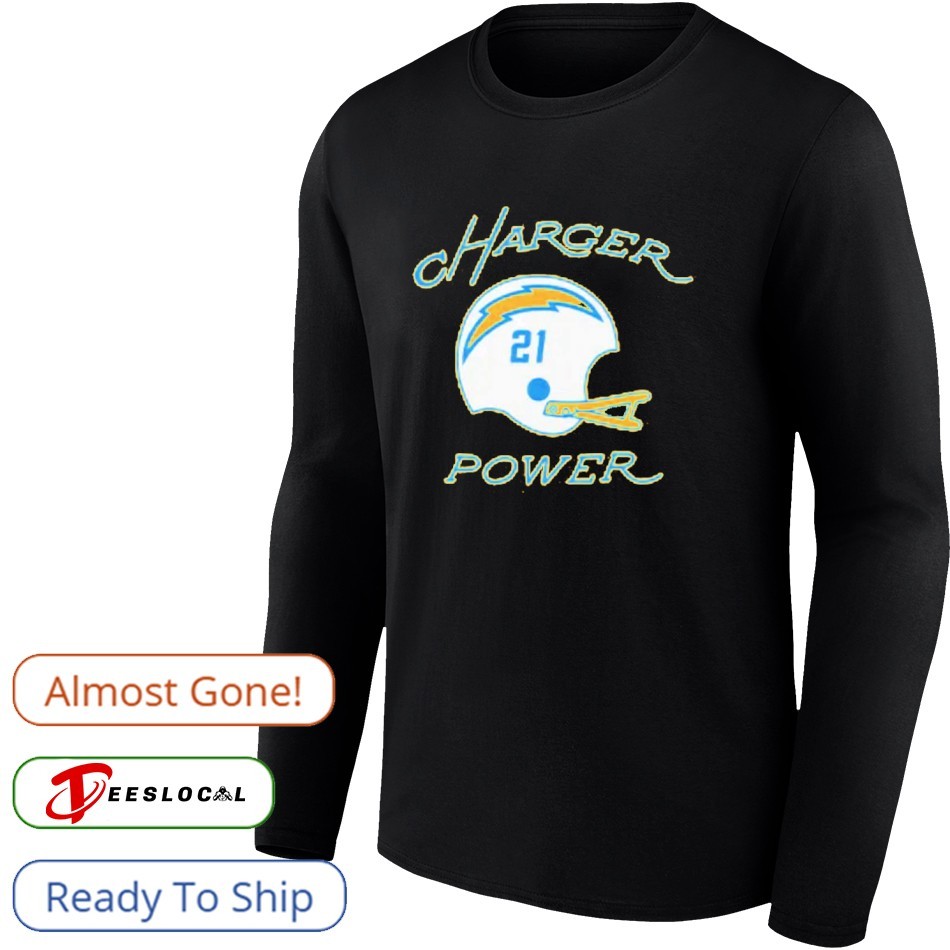 Los Angeles Chargers Charger Power Football Shirt Los Angeles Chargers Charger Power Football Shirt