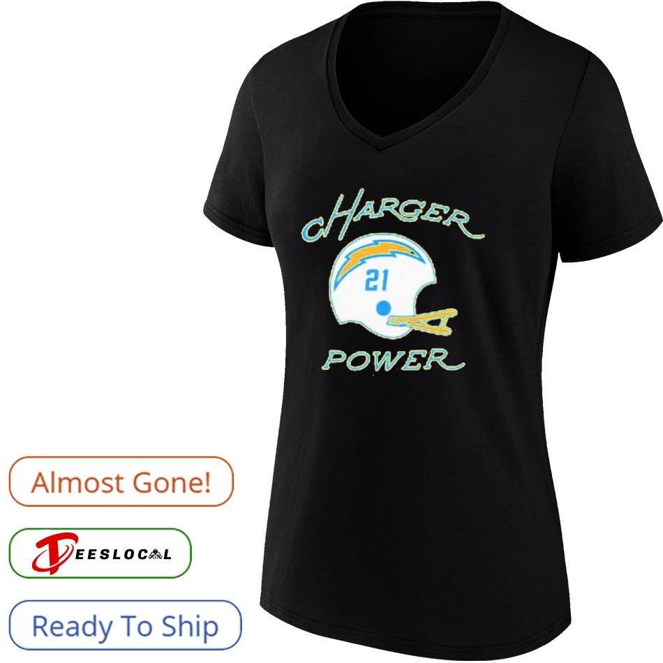 Los Angeles Chargers Charger Power Football Shirt Los Angeles Chargers Charger Power Football Shirt