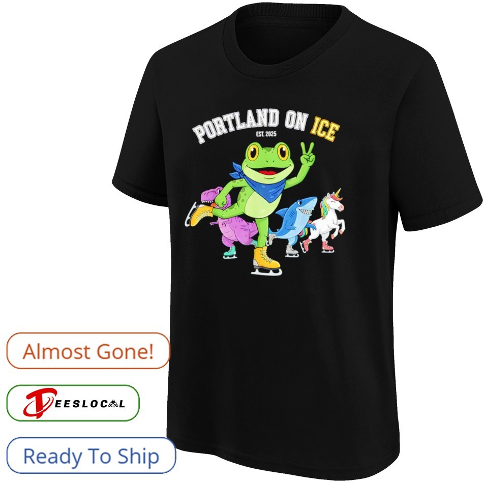 Portland On ICE Portland Frog Protest 2025 Shirt Portland On ICE Portland Frog Protest 2025 Shirt