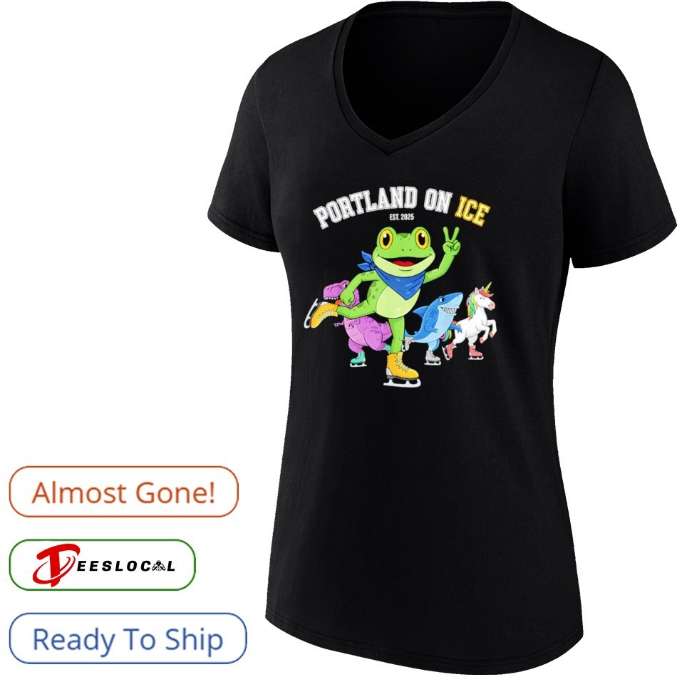 Portland On ICE Portland Frog Protest 2025 Shirt Portland On ICE Portland Frog Protest 2025 Shirt